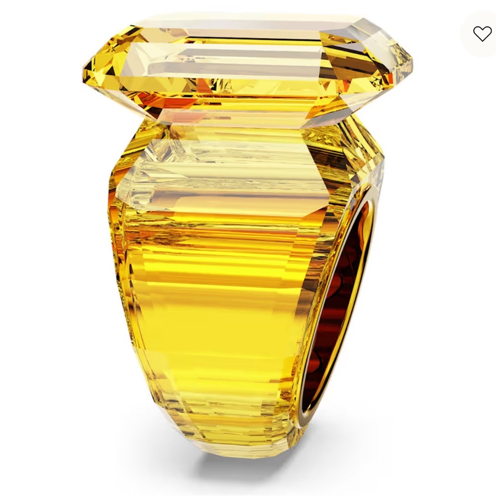Atelier Swarovski Lucent cocktail ring
Octagon cut, Yellow - Picture 6 of 14